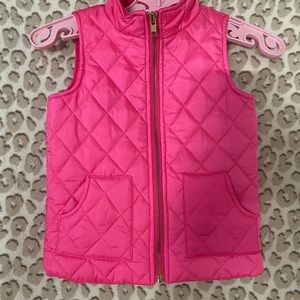 Pink Quilted Vest
